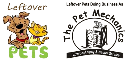 leftover pets website logo